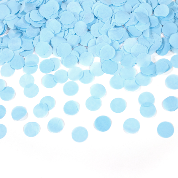 Gender Reveal confetti kanon (40cm) - blauw