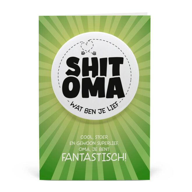 Shitbutton Giftcard - Oma