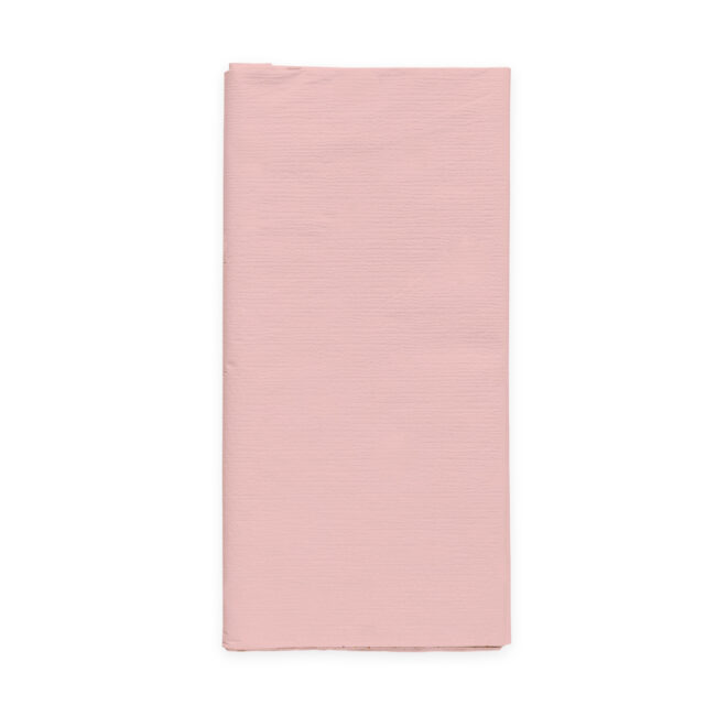 Papieren Tafelkleed licht roze 120 x 180 cm