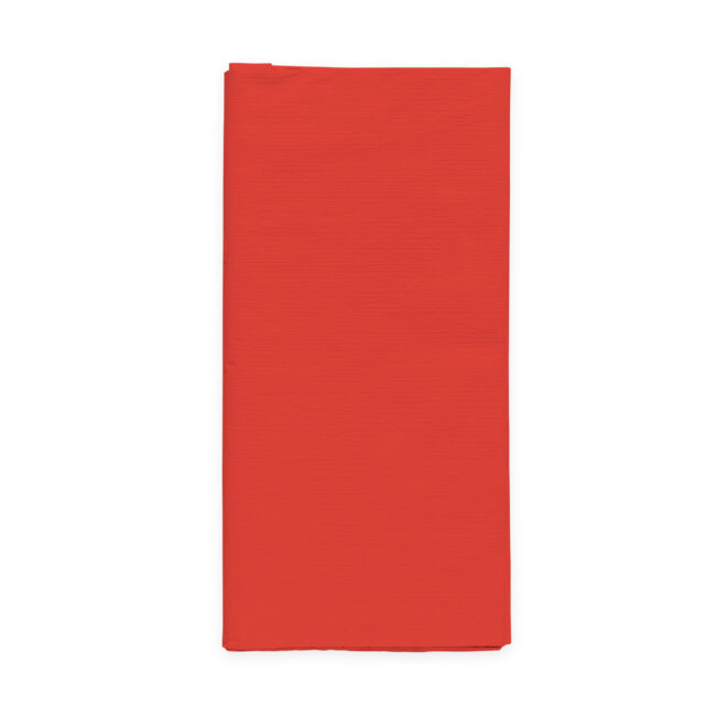 Papieren Tafelkleed rood 120 x 180 cm