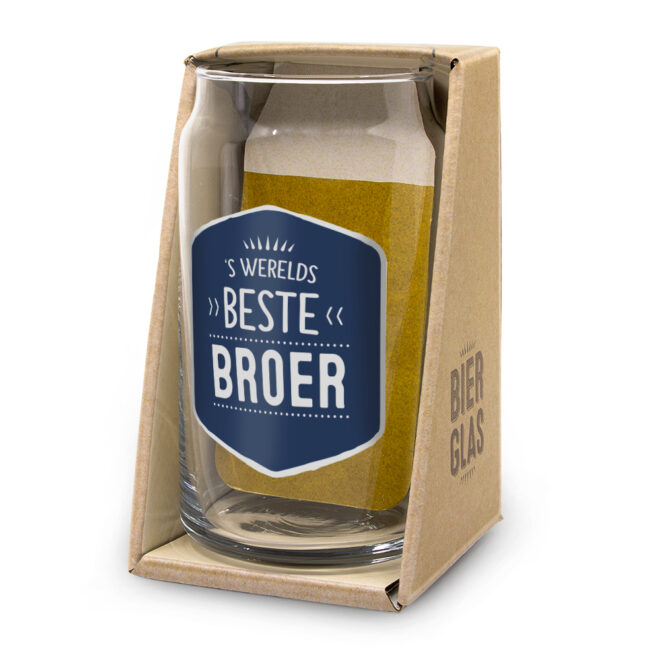 Bier glas - Broer