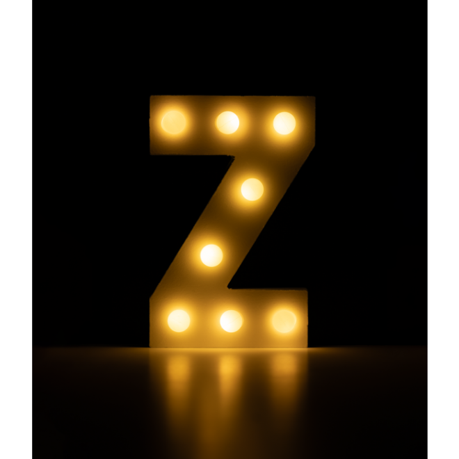 Licht letter - Z