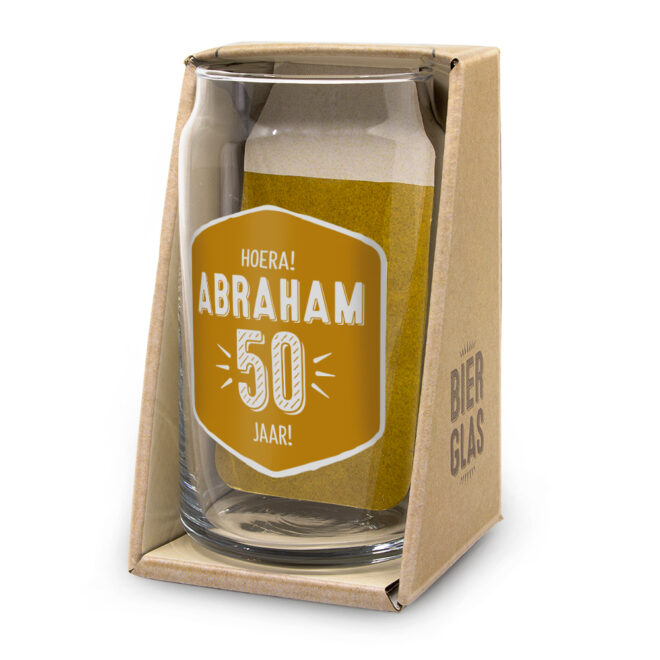 Bier glas - Abraham