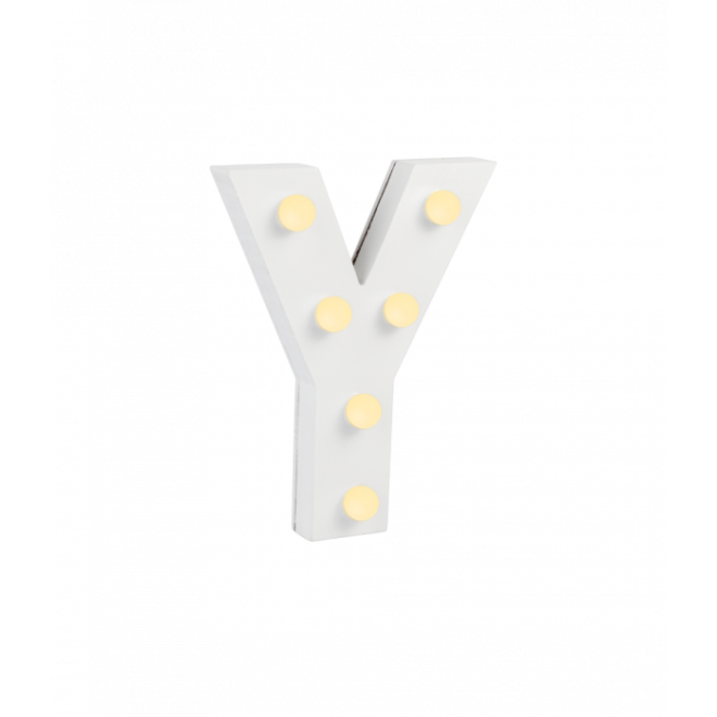 Licht letter - Y