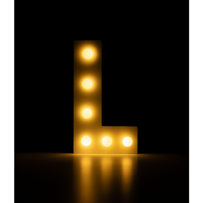 Licht letter - L