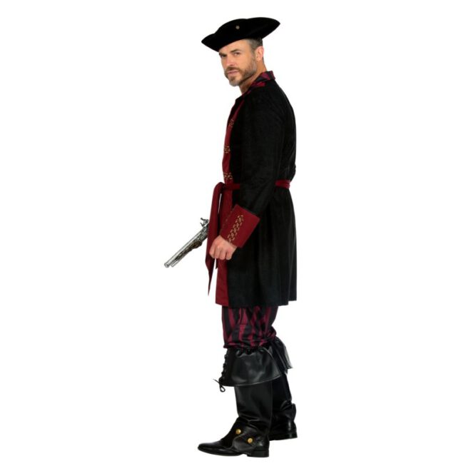 Piraat Heren Burgundy / Zwart