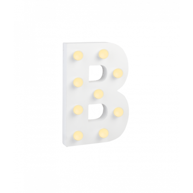 Licht letter - B