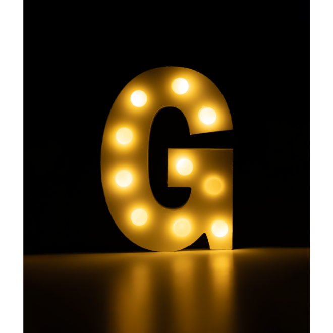 Licht letter - G