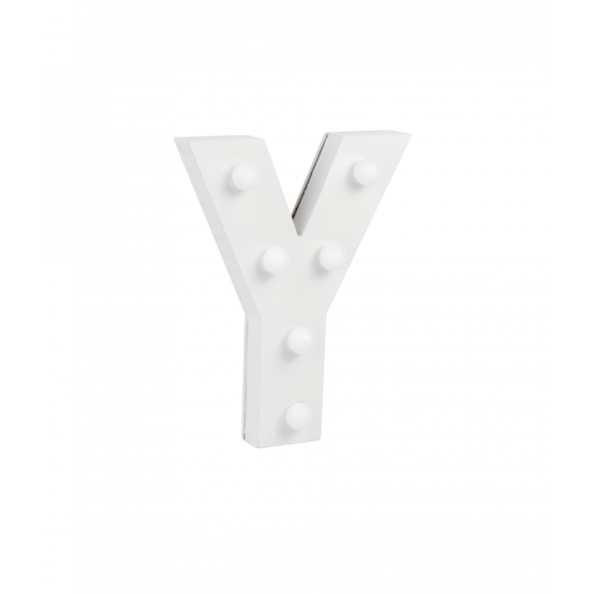 Licht letter - Y