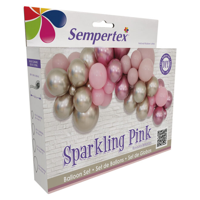 DIY Balloon kit - Sparkling Pink