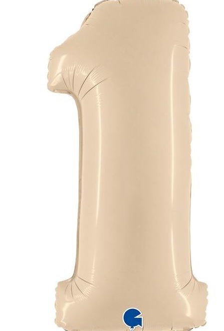 Number 1 - Cream - 40 inch - Grabo