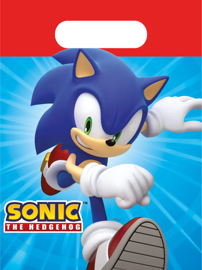 Sonic the Hedgehog Papieren Partybags