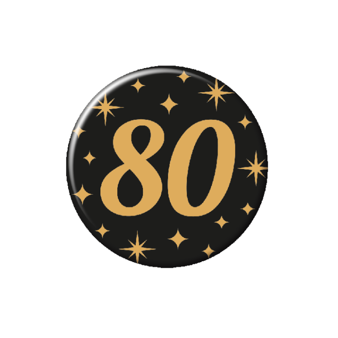 Classy Party Badge - 80