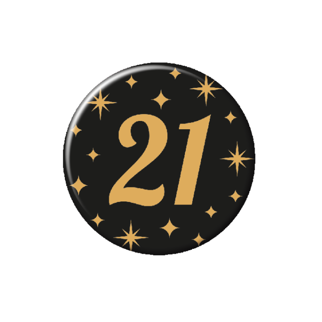 Classy Party Badge - 21