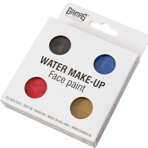 Grimas Water Make-Up (Pure) palet 4 - Hero