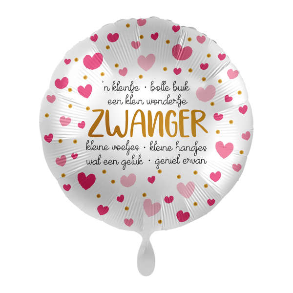 Zwanger - Folieballon (43cm)