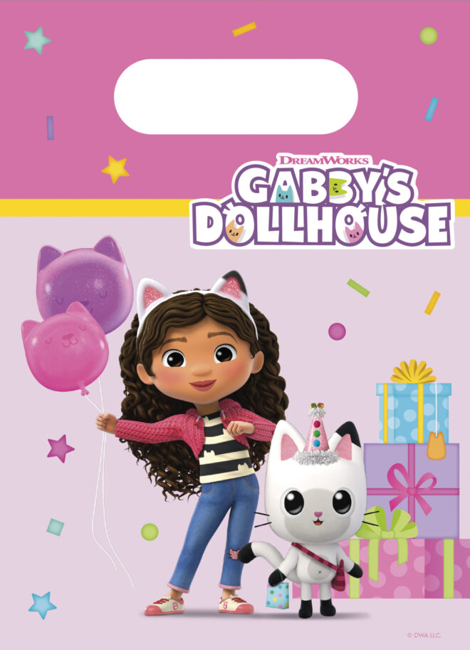 Gabby's Dollhouse Feestzakjes van Papier - 4 stuks