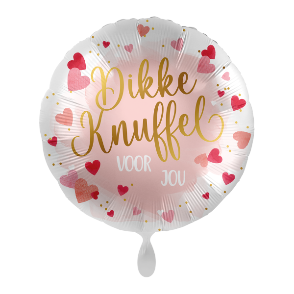 Dikke Knuffel voor jou - Folieballon (43cm)