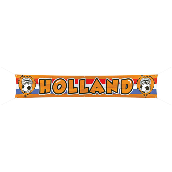 Mega banner met opdruk Holland