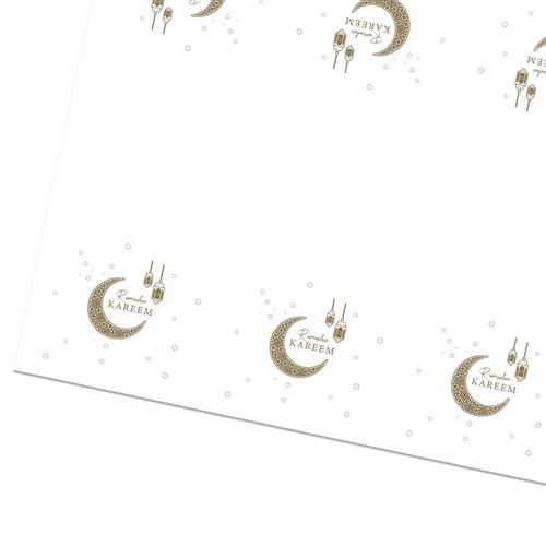 Ramadan Kareem Papieren tafelkleed - 120x180cm