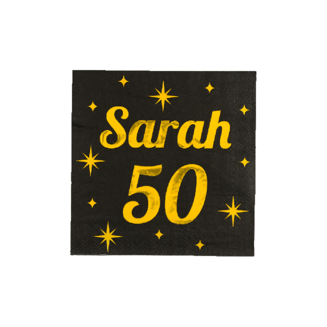 Classy Party Servetten - 50 Sarah - 16 stuks