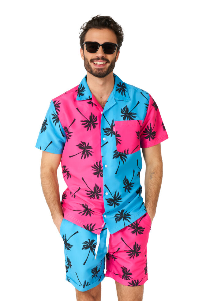Opposuits Zomershirt Parallel Palm