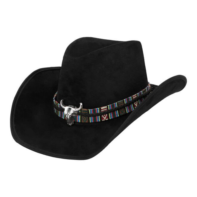 Cowboyhoed Django zwart