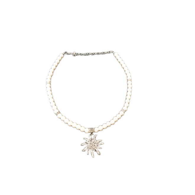 Dirndl Parel Ketting Edelweiss