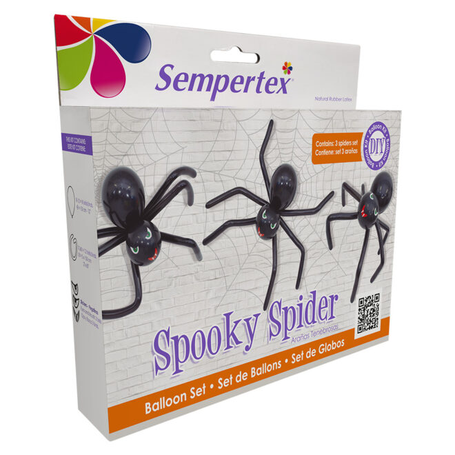 DIY Balloon kit - Spooky Spiders