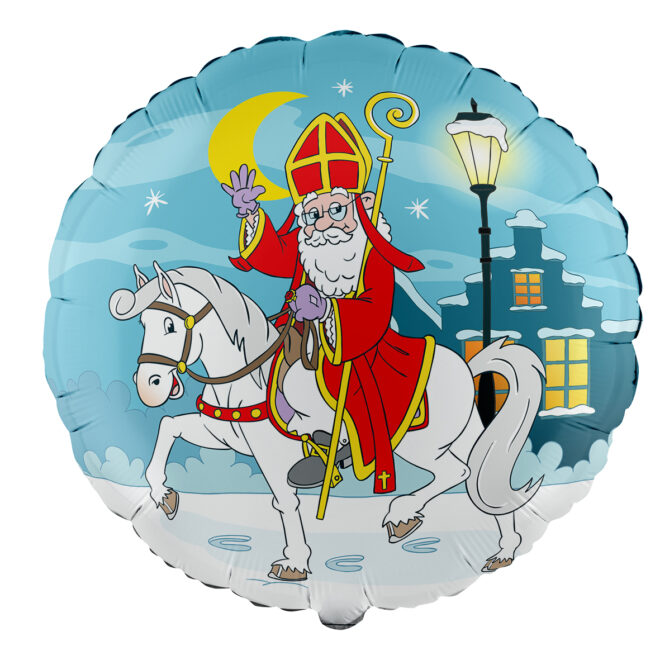 Sinterklaas folieballon - 43cm