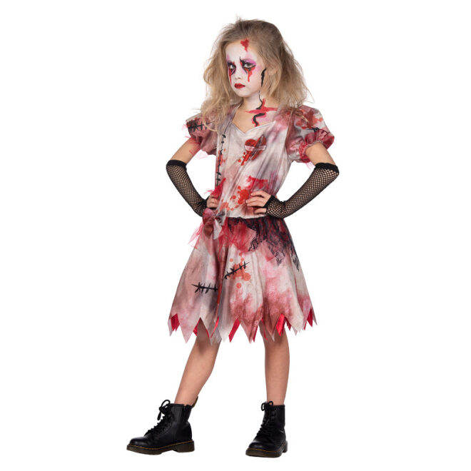 Kinderjurk Halloween met bloed